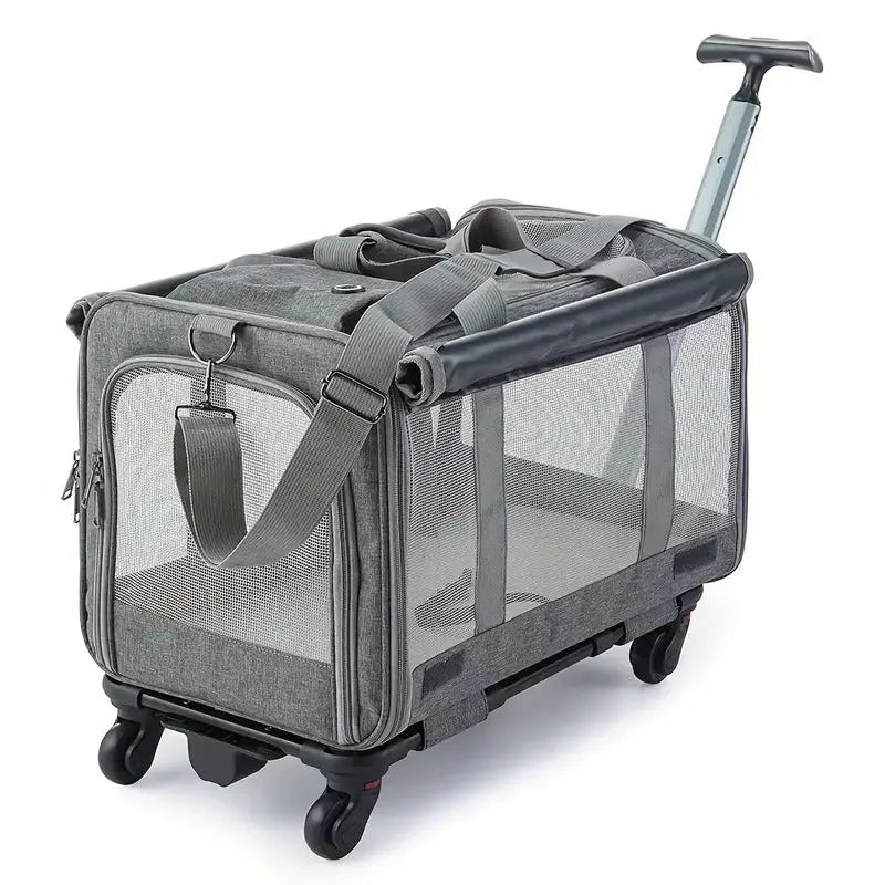 Pet Carrier with Aluminum Frame and Removable Base TM