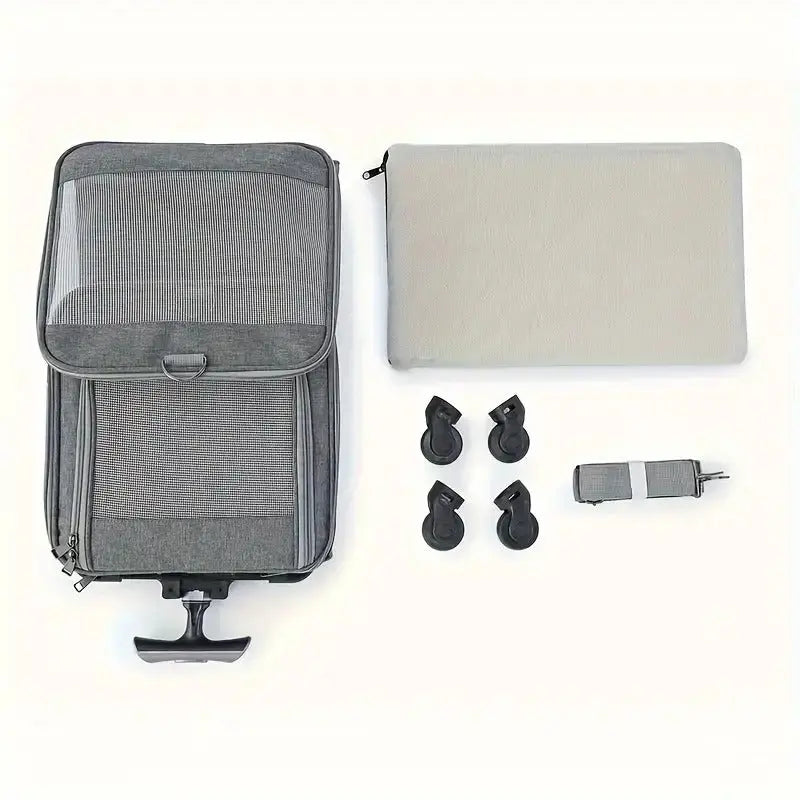 Pet Carrier with Aluminum Frame and Removable Base TM